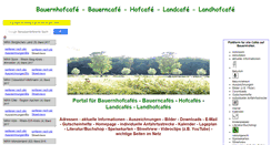 Desktop Screenshot of bauernhofcafe.info